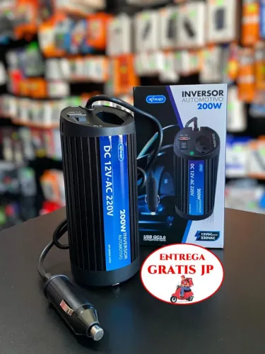 INVERSOR AUTOMOTIVO 200W KNUP KP-IN902