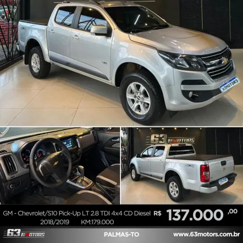 Chevrolet S10 Pick-up LT 2.8 TDI 4X4 CD Diesel 2019