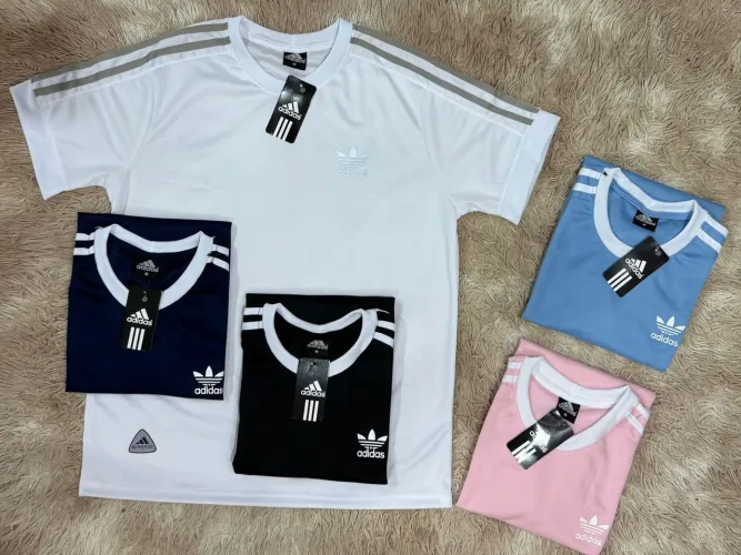 Camisas, blusas, Adidas, retrô.