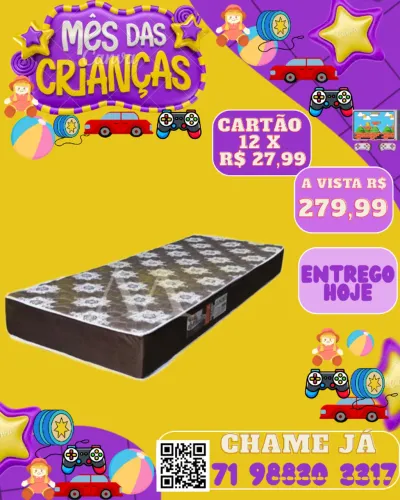 Colchão Solteiro D28 Top