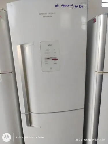 REFRIGERADOR BRASTEMP FROST FREE INVERSE 110V