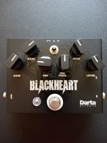 Blackheart Darta Effects - Distorção pedal de guitarra 