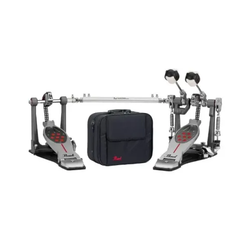 Pedal Duplo Pearl Eliminator Redline P-2052C PowerShifter com Semicase Novo