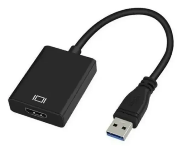Adaptador Placa de Vídeo Externa USB para HDMI