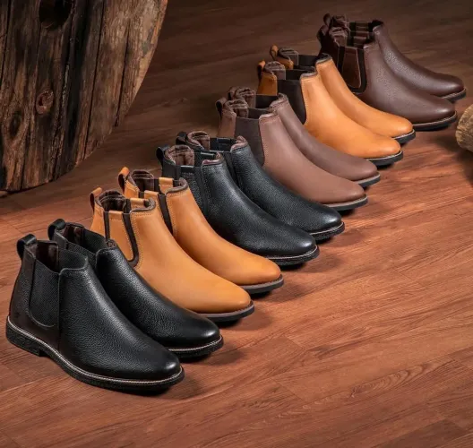Botas Masculinas  de Couro - Diversas Cores