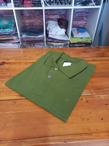 Camisa Polo Verde Masculina