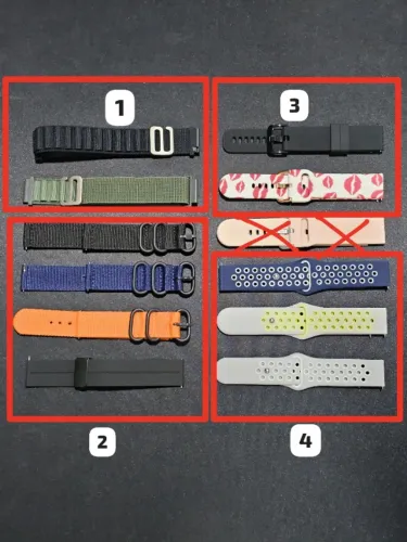 Pulseira de 20mm diversas a partir de R$40