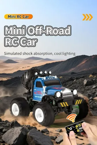 Carro com rádio controle 2,4GHz de alta velocidade