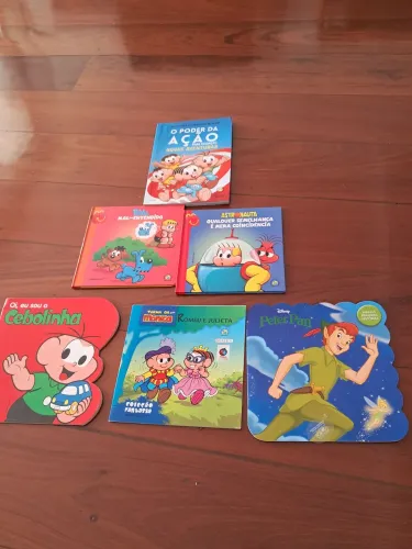 Coleção de Livros Infantis - Turma da Mônica e Disney