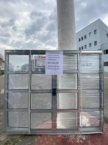 JANELA ALÚMINIO 4F ALÚMINIO 1.00X1.20 - MEGA LIQUIDAÇÃO