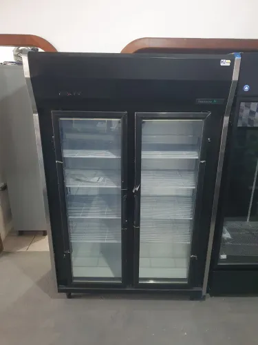 JR. Visa Cooler Expositor Refrigerador Auto Serviço 2 Portas
