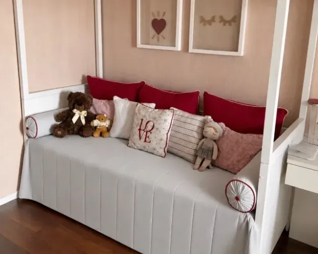 Jogo de cama infantil menina