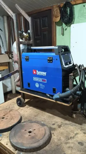 Máquina de solda Migflex 160 + Cilindro de argônio 1m3