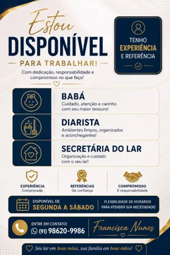 Disponível para início imediato