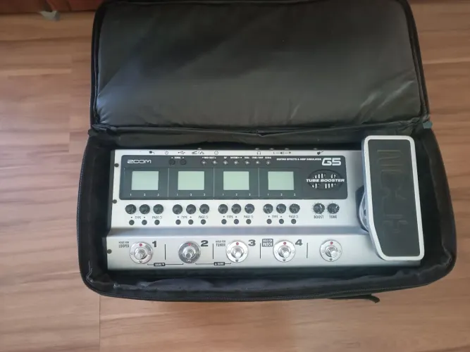 Pedaleira zoom g5 prata