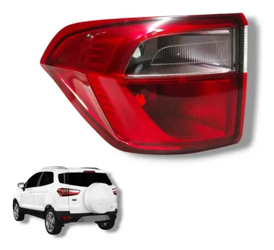 Lanterna Traseira Ford Ecosport 2015 A 2019 Esquerdo Esquerdo/motorista Vermelho
