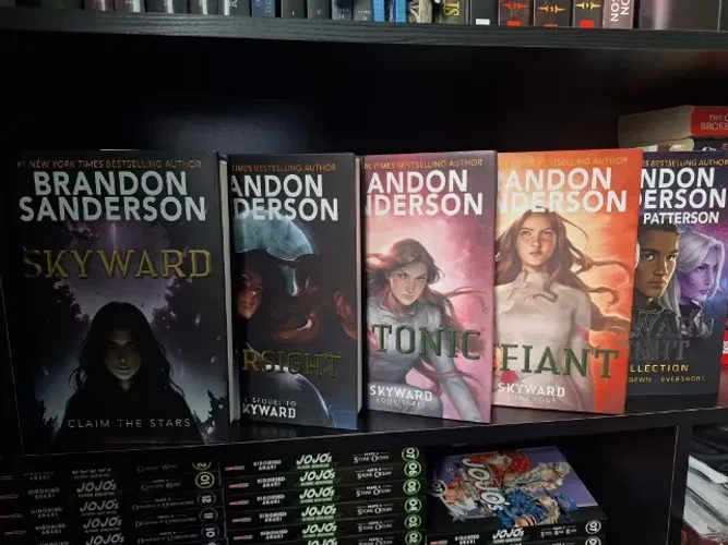 Coleção Livros Skyward completa - Hardcover ( capa dura ) - Brandon Sanderson - importado