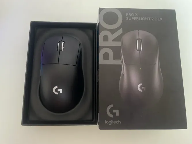 Logitech G Pro X Superlight 2 DEX Preto - Novo