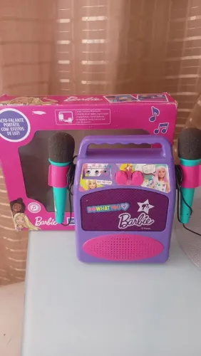 Karaokê da Barbie pouco usado
