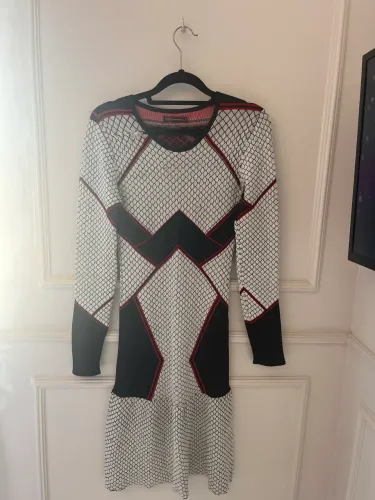 Vestido de tricot Bo.Bô