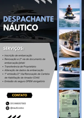 Jetski / Barco / Lancha / Despachante Náutico
