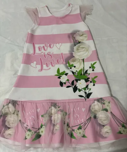 Vestido infantil tamanho 6 anos 