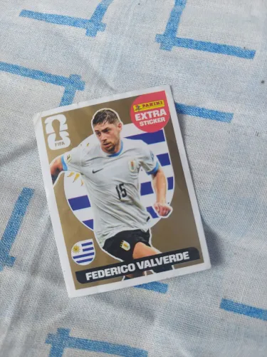 Figurinha legend Dourada Federico Valverde
