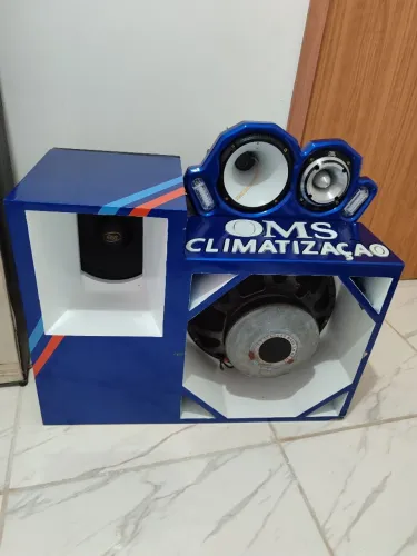 Som automotivo caixa trio