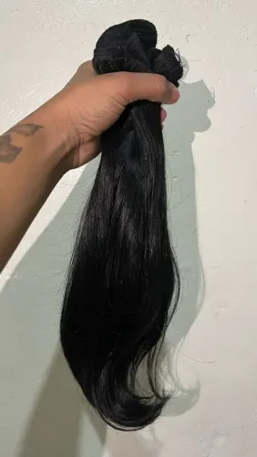 Cabelo humano indiano <br>40cm 200gramas <br>