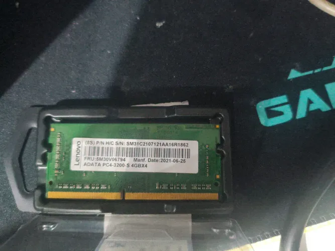 Memória Lenovo Notebook 4 GB ddr4 3200