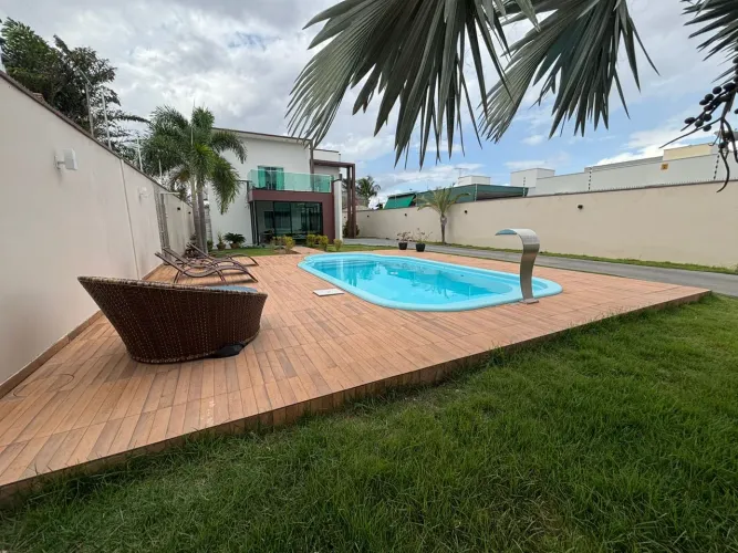 ALUGUEL CASA MOBILIADA_ALTO PADRÃO PARAVIANA