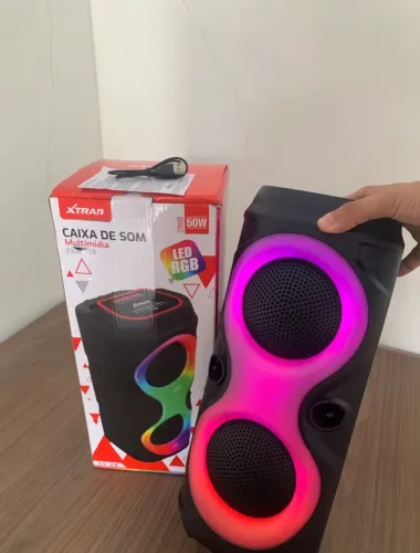 CAIXA DE SOM BLUETOOTH NOVA