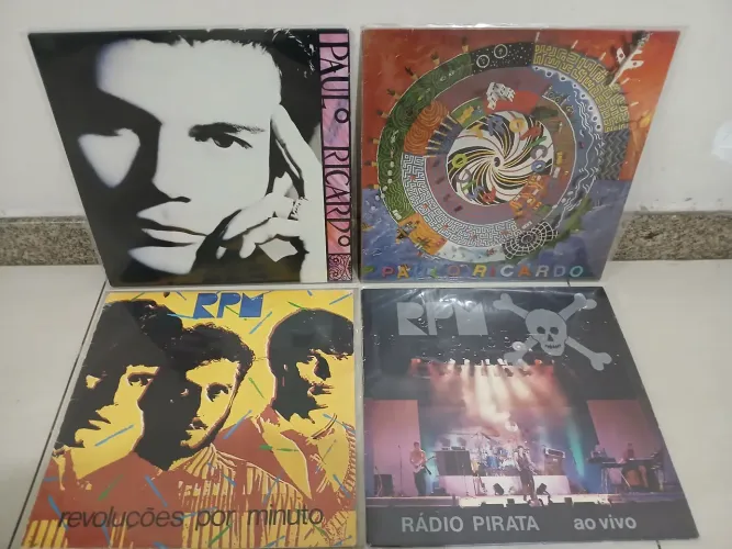Disco vinil RPM e Paulo Ricardo