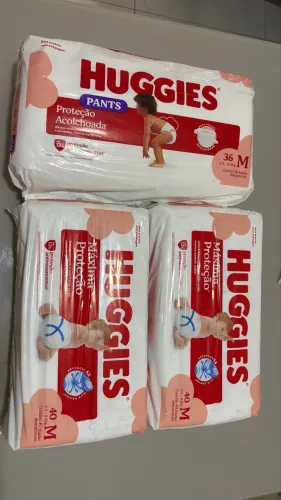 Fraldas Huggies M