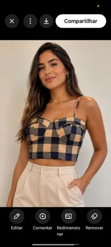 Blusinha p, brechó, excelente. 9,99