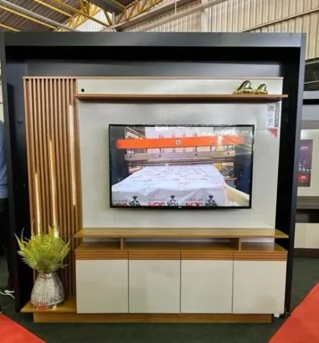 Estante Home Absoluto P/ Tv Até 65 Polegadas com Led, Preço de Fábrica, Frete Grátis! 