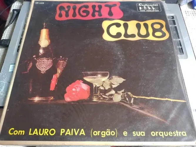 Lauro Paiva E Sua Orquestra - Night Club Lp Vinil 1950s Autografado Nazareno de Britto