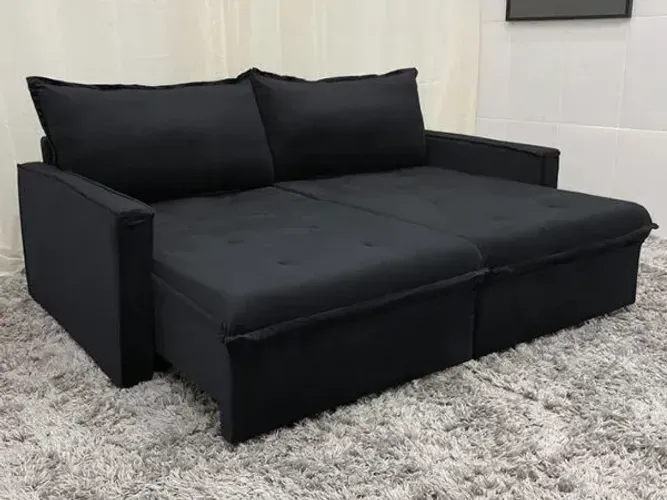Sofá Cama Grande 4 Lugares 2,20m