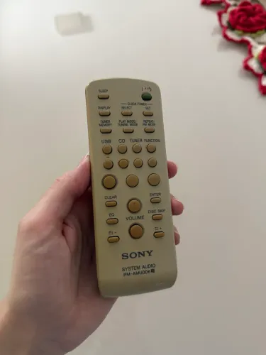 Controle Som Sony Zux9 original da Sony 