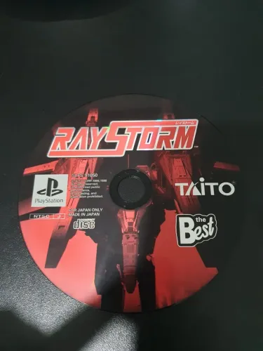 Jogo - RayStorm [The Best] - PS1 (SLPS 91050) - Original Versão Japonesa