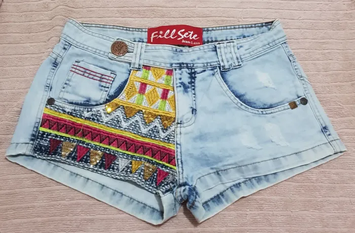 Short Jeans Fill Sete Tam: 34