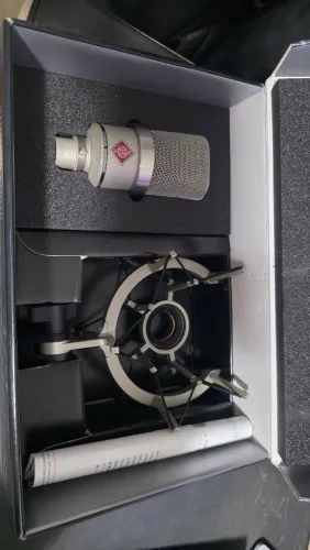 Neumann TLM 102 Studio Set Original Alemão + Caixa - Comprado pessoalmente nos EUA