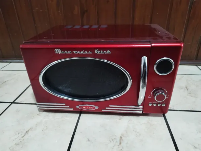 Microondas Retro Philco - 127v Vermelho