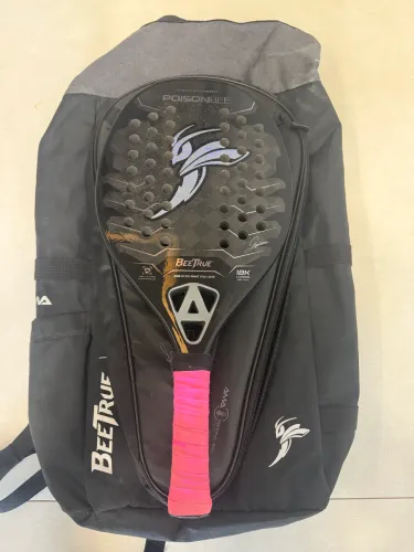 Raquete Beach Tennis Ama Sport Bee True Poison Bee 18K