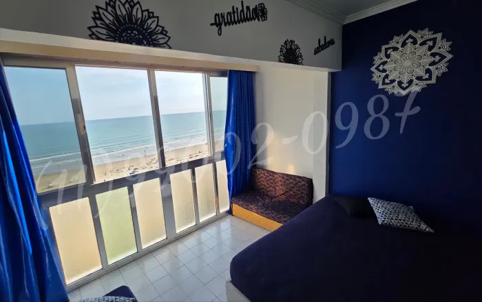 Apartamento Totalmente Frente ao Mar - Boqueirão Praia Grande SP Até 6 Pessoas