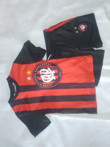 Uniforme Infantil Atlético Paranaense 5 anos 