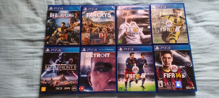 VENDO JOGOS DE PS4 MÍDIA FÍSICA