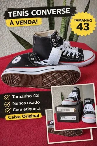 Tênis All Star novo na etiqueta