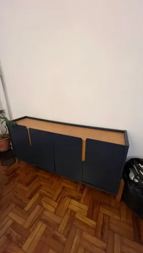 Buffet azul seminovo