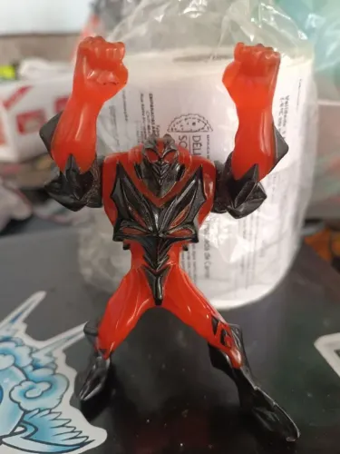 boneco mcdonald's miles dread max steel brinquedo